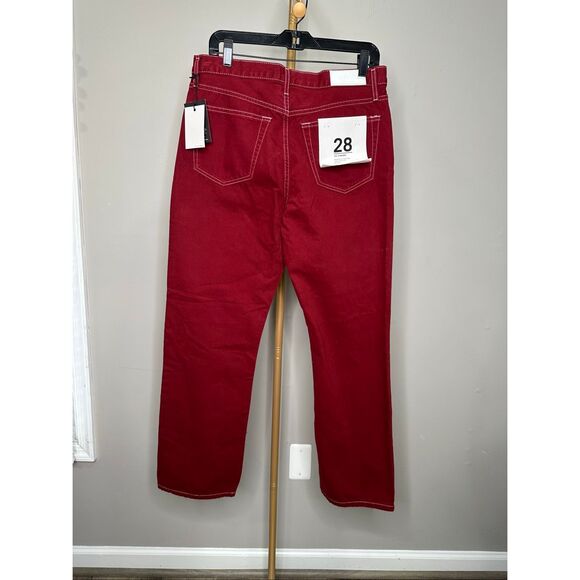 RE/DONE The Standard High Rise Straight Jeans in Currant size 28 $285 - Picture 6 of 11